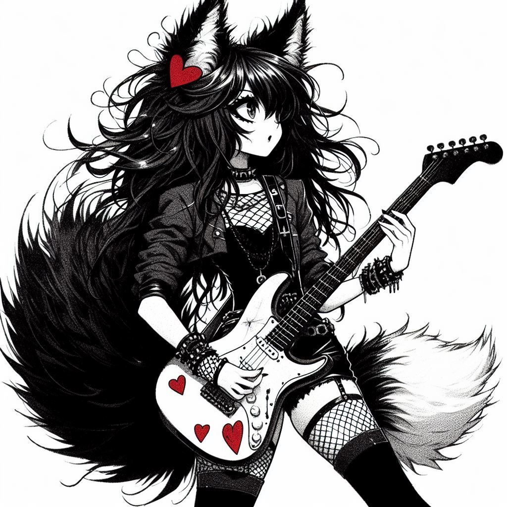 Goth fox | Пикабу