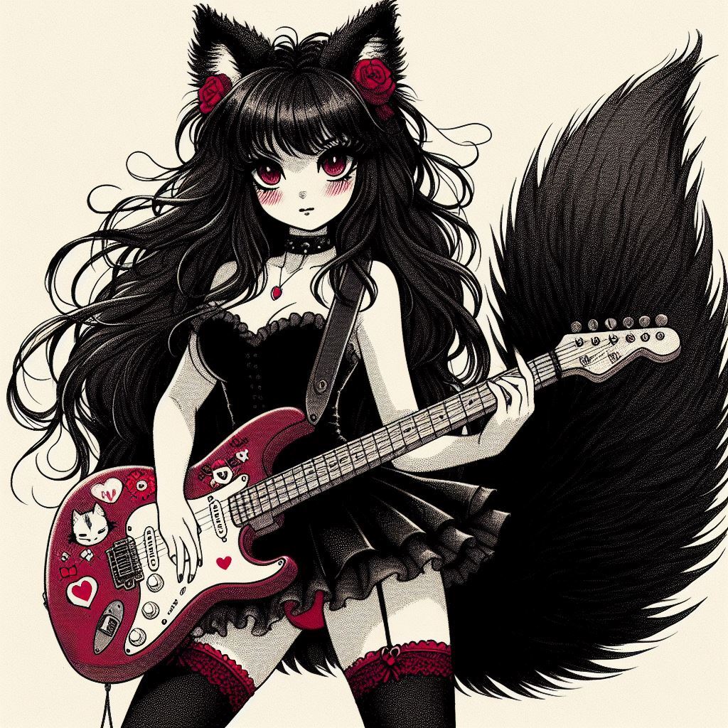 Goth fox | Пикабу