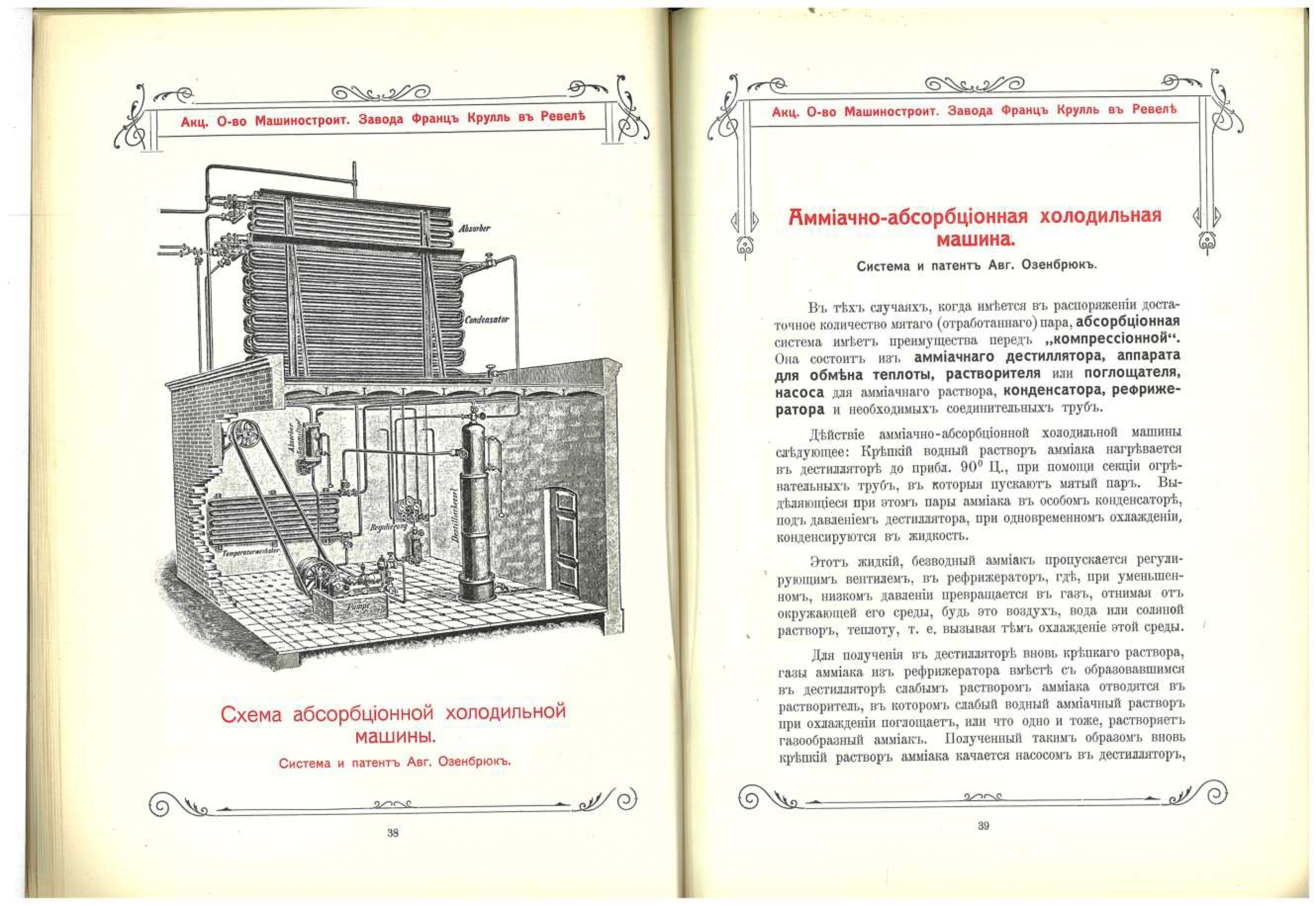 Каталог ледоделательных и холодильных машин 1910 года | Пикабу