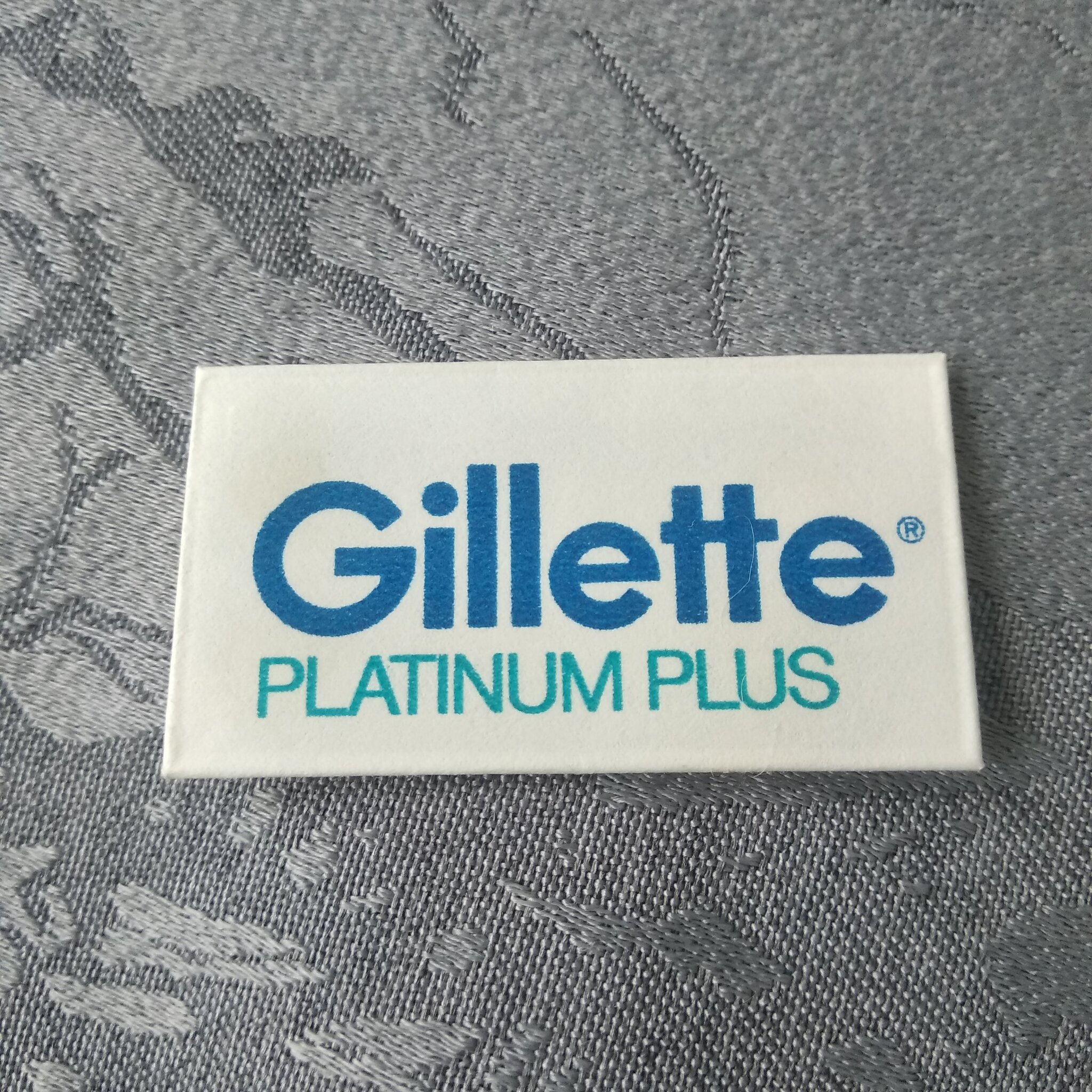 Лезвие для бритья Gillette Platinum Plus | Пикабу