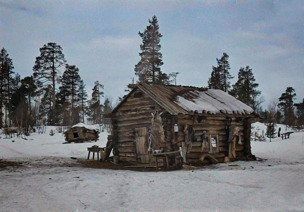 Редкие архивные фотографии одного из самых малочисленных народов Европы.  Саамы: жизнь и быт | Пикабу