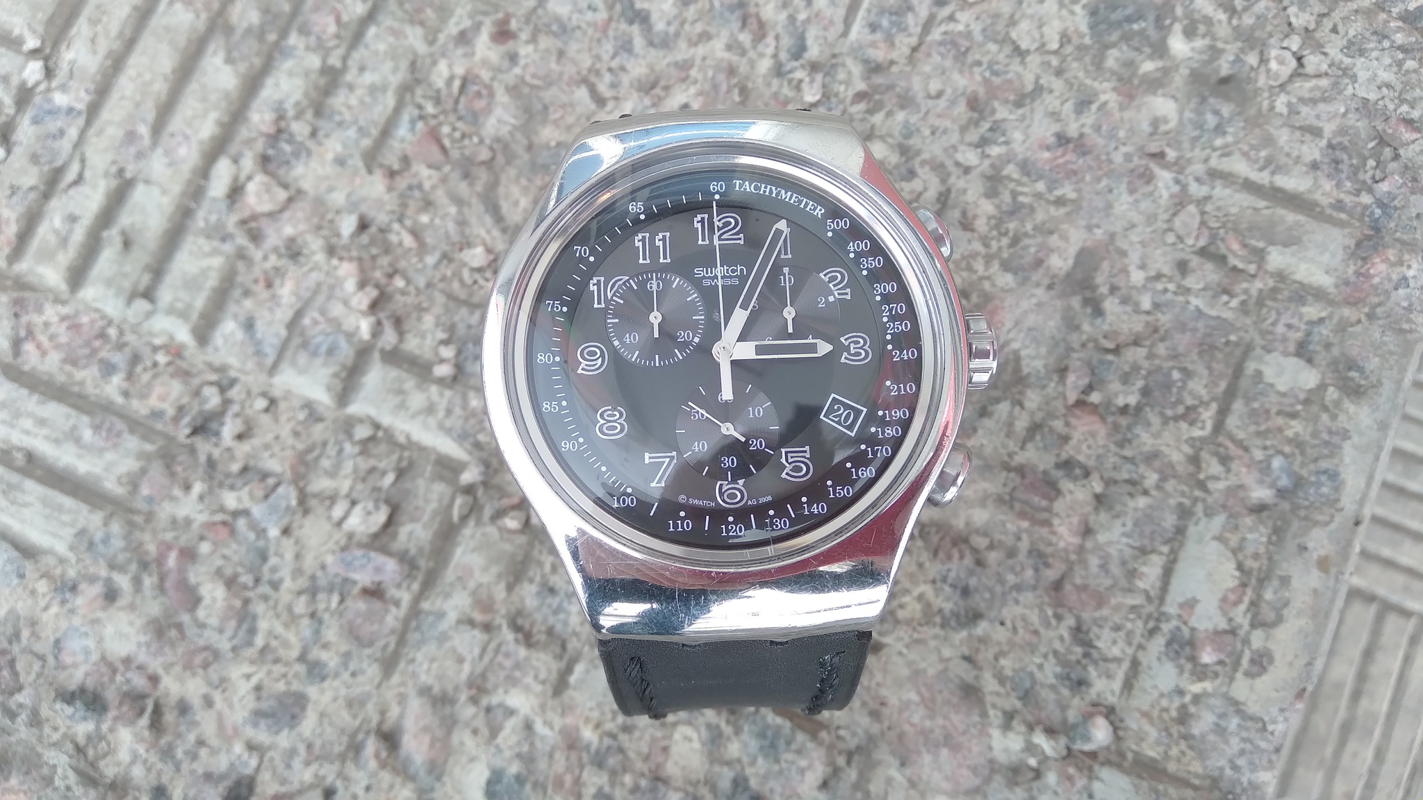 Ремешок для часов Swatch Irony. Чёрный ремешок для часов | Пикабу