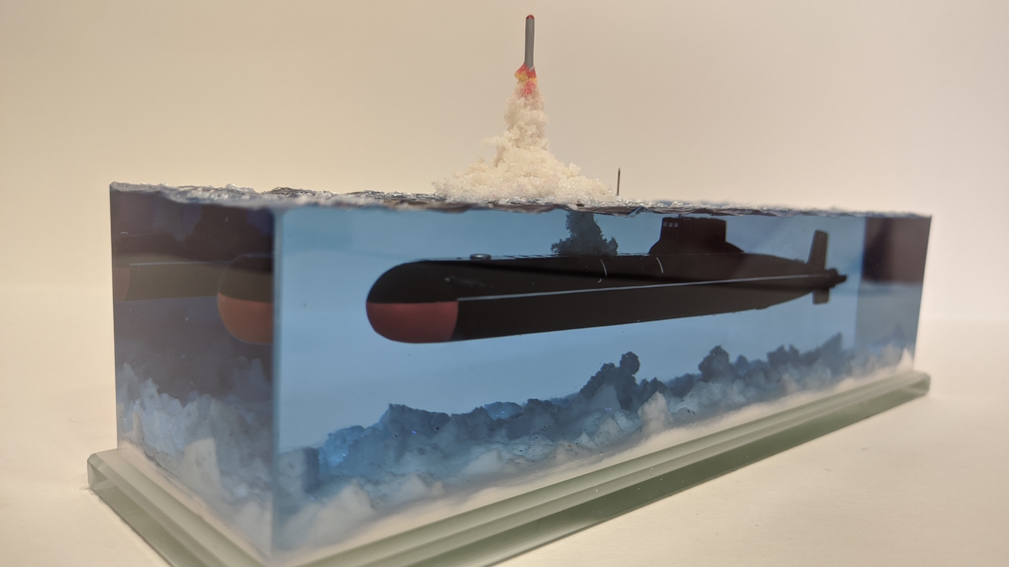 Тяжёлый атомный ракетный подводный крейсер проекта 941 "Акула" | Пикабу