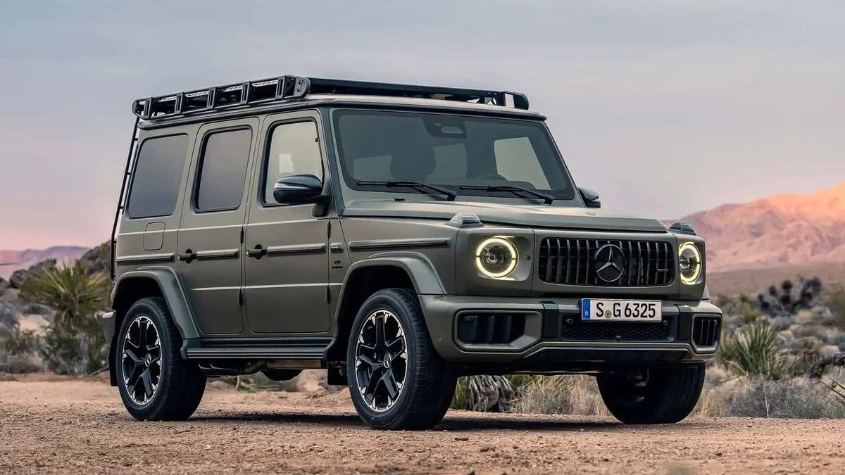 Представлен обновлённый Mercedes-Benz G-класса | Пикабу