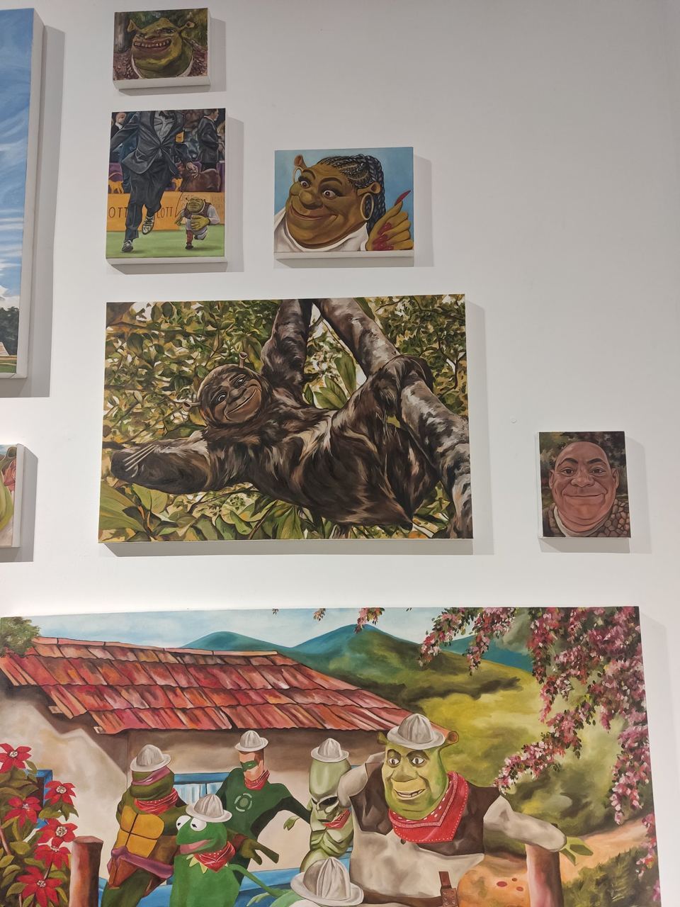 В Коста-Рике прошла лучшая арт-выставка Beyond Shrek | Пикабу
