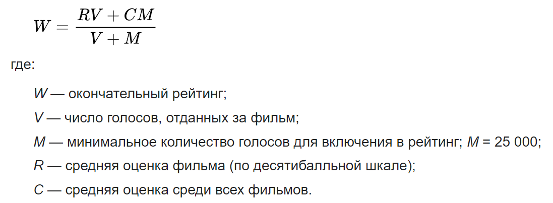 Топ-250 Кинопоиск и топ-250 iMDB. В чем разница и какой из списков ...