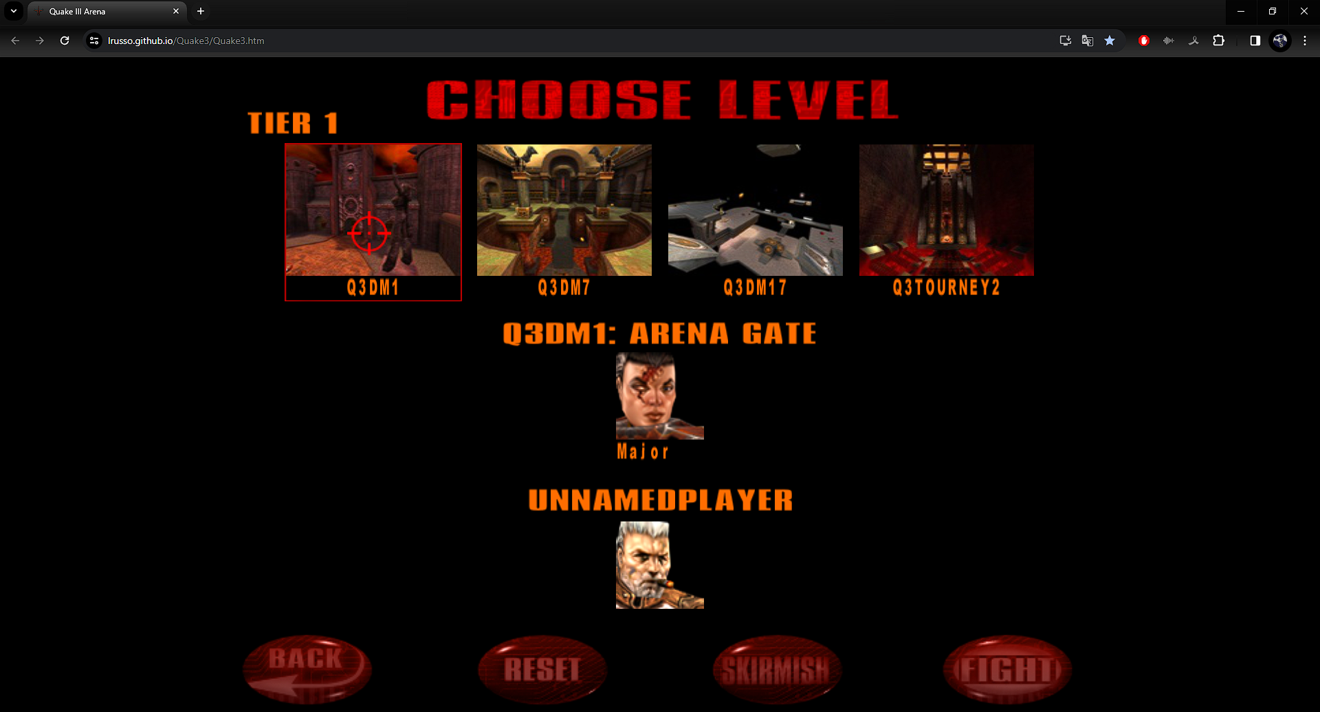 Полноценная Quake 3: Arena в браузере | Пикабу