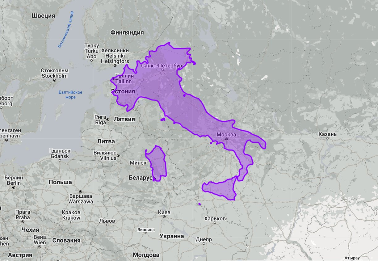 Наткнулась на карту, где можно реалистично сравнивать размеры стран. И,  конечно же, попробовала! | Пикабу