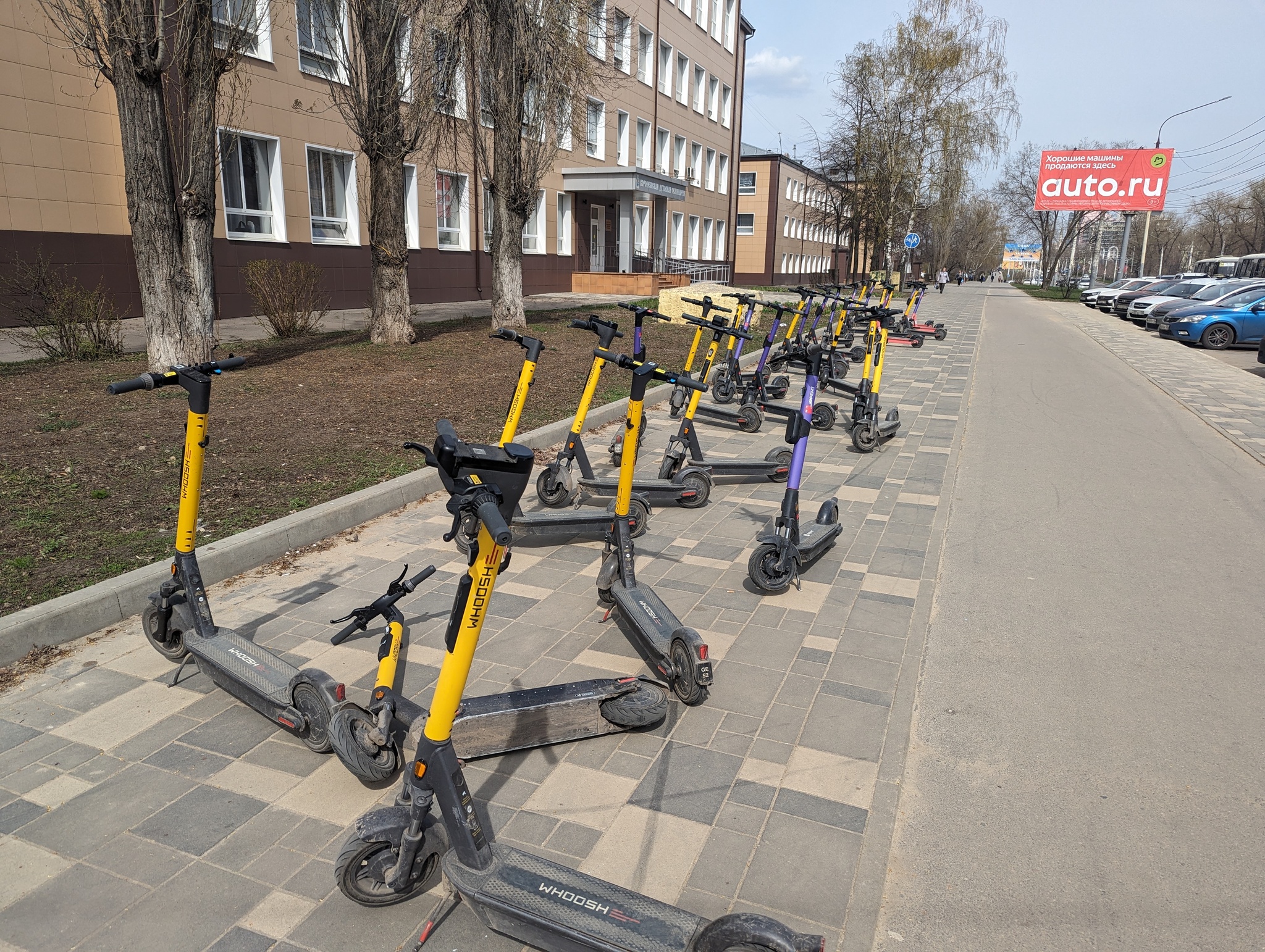 Воронеж, самокаты распустились | Пикабу