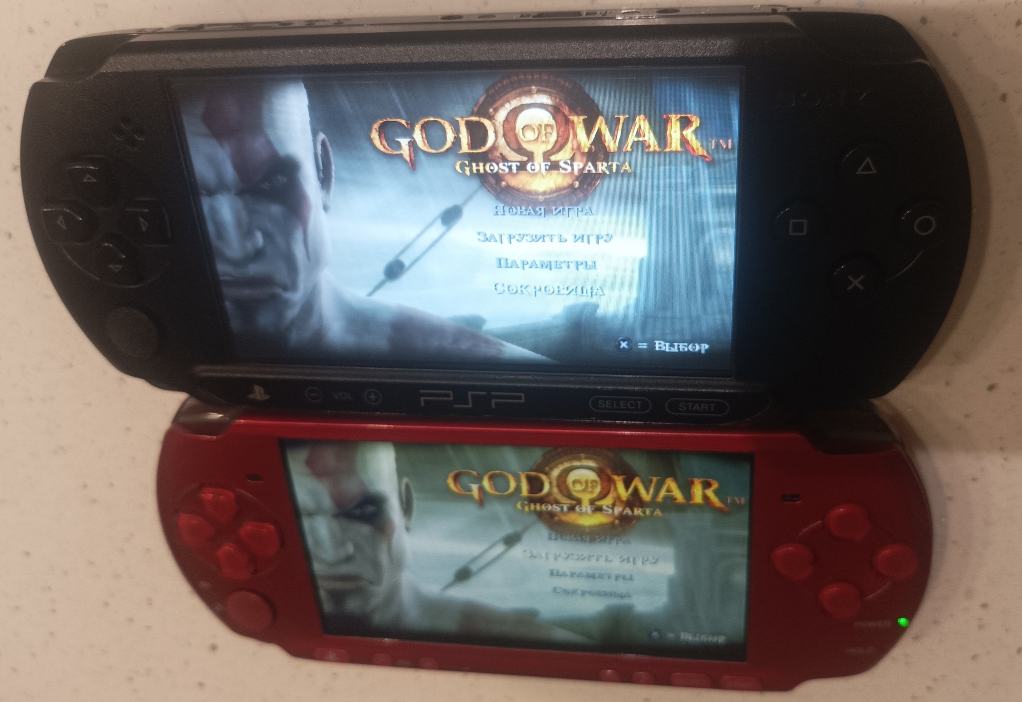 Различие экранов PSP 3000 и PSP е1000 | Пикабу