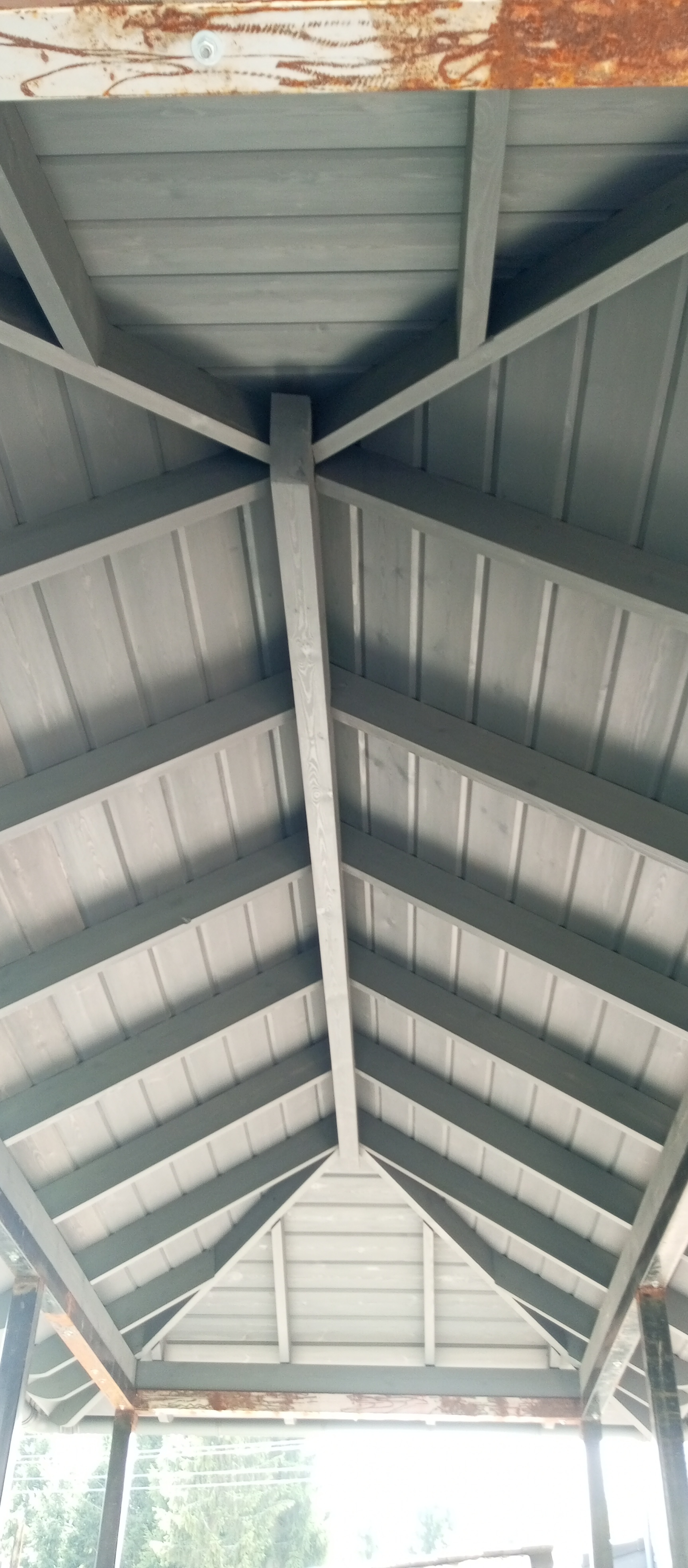 Кровля беседки | Пикабу