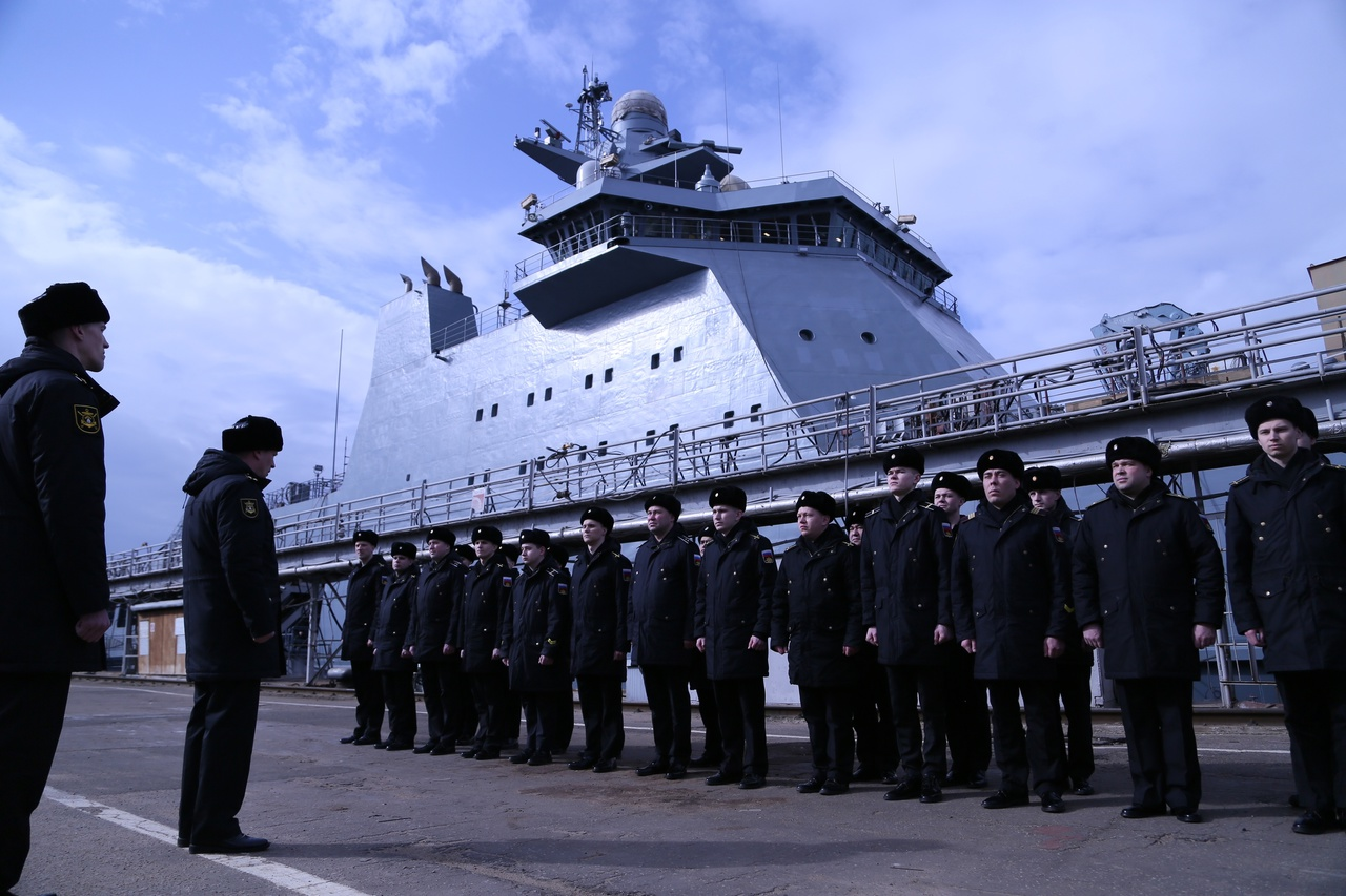 Продолжение поста «В Выборге спущен на воду корабль ледового класса  сторожевой 