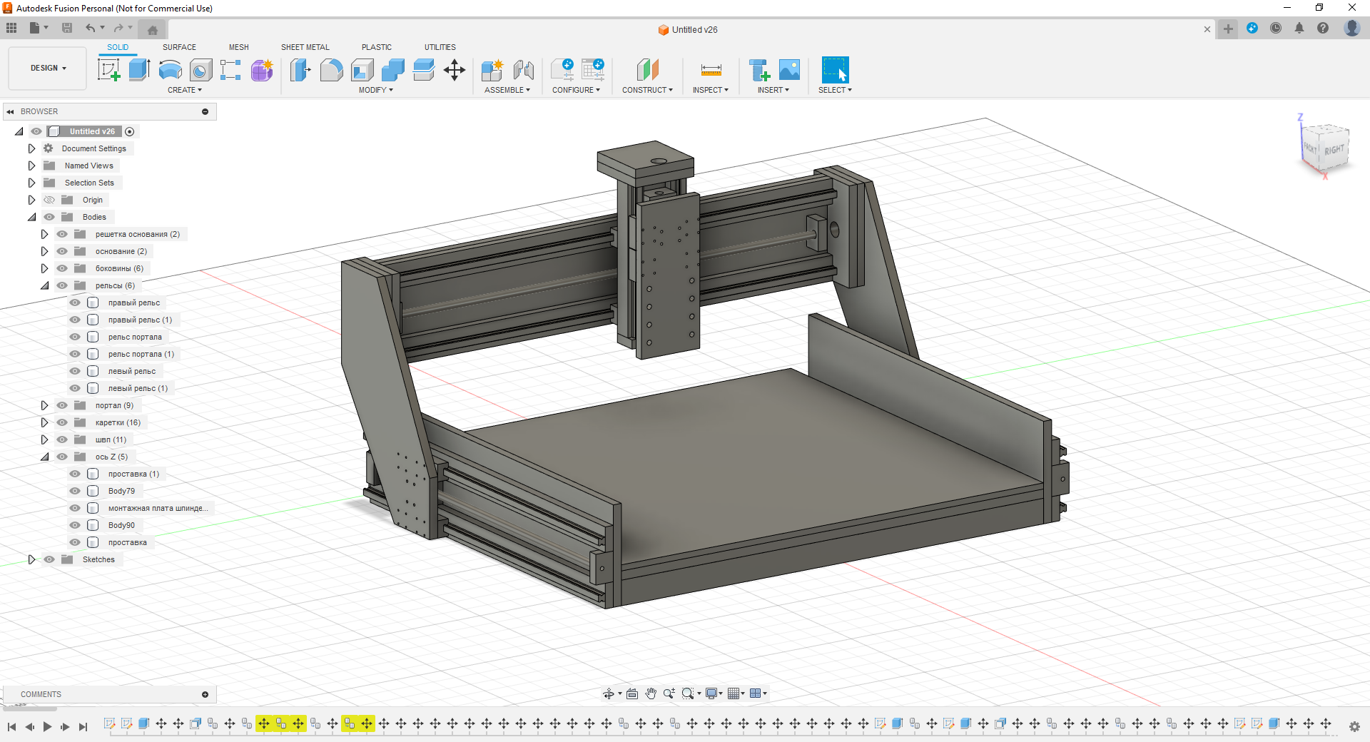 3D модель чпу станка из фанеры | Пикабу