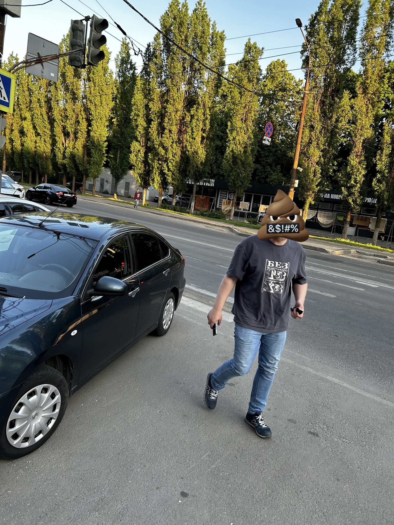 Верх наглости : запарковаться на переходнике и утверждать что там  «парковочный карман» | Пикабу