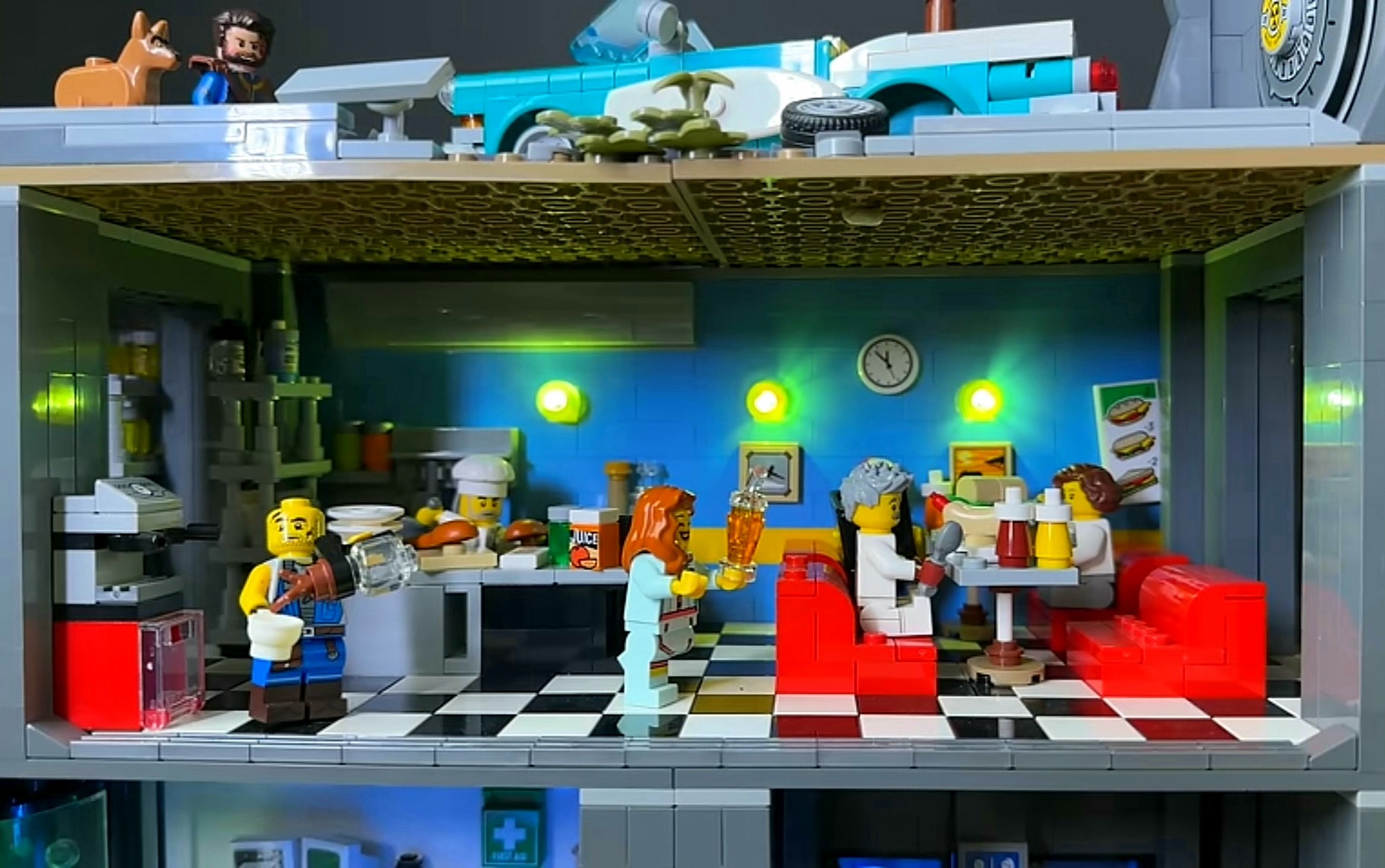 Lego MOC Fallout Shelter | Пикабу