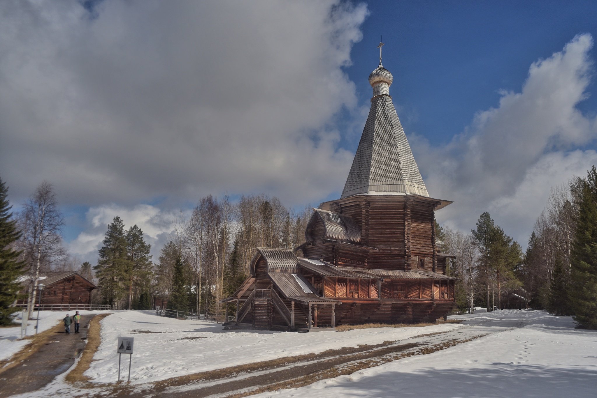 Деревянные памятники. Малые Карелы. Архангельск | Пикабу