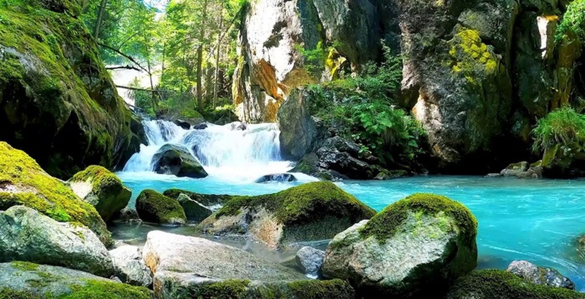 Расслабляющие звуки природы. Водопад. Звуки джунглей и водопада для сна слушать. The Waterfall Unit 4.