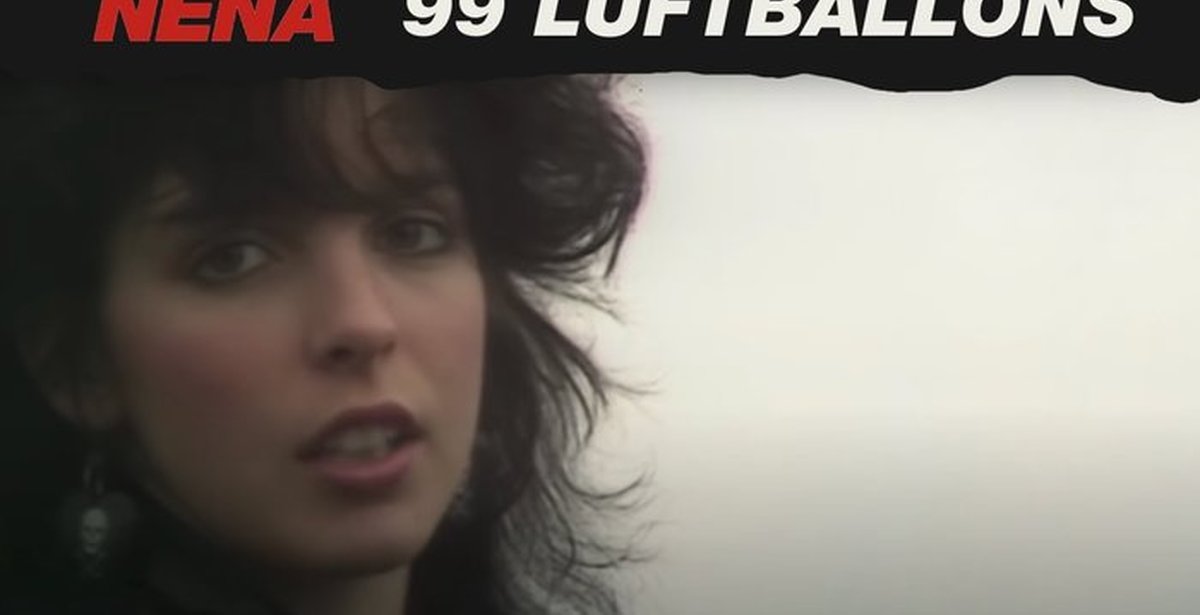 Nena 99 luftballons. Nena немецкая певица 1984. Luftballons nena. Nena - 99 Luftballons (1983).