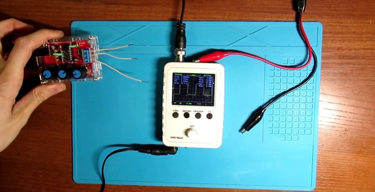 Осциллограф DSO150. Часть 2. Опробование, испытание и применение | Пикабу