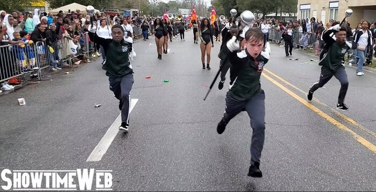 Rex parade. High march. High march. Hi march. Hi march.