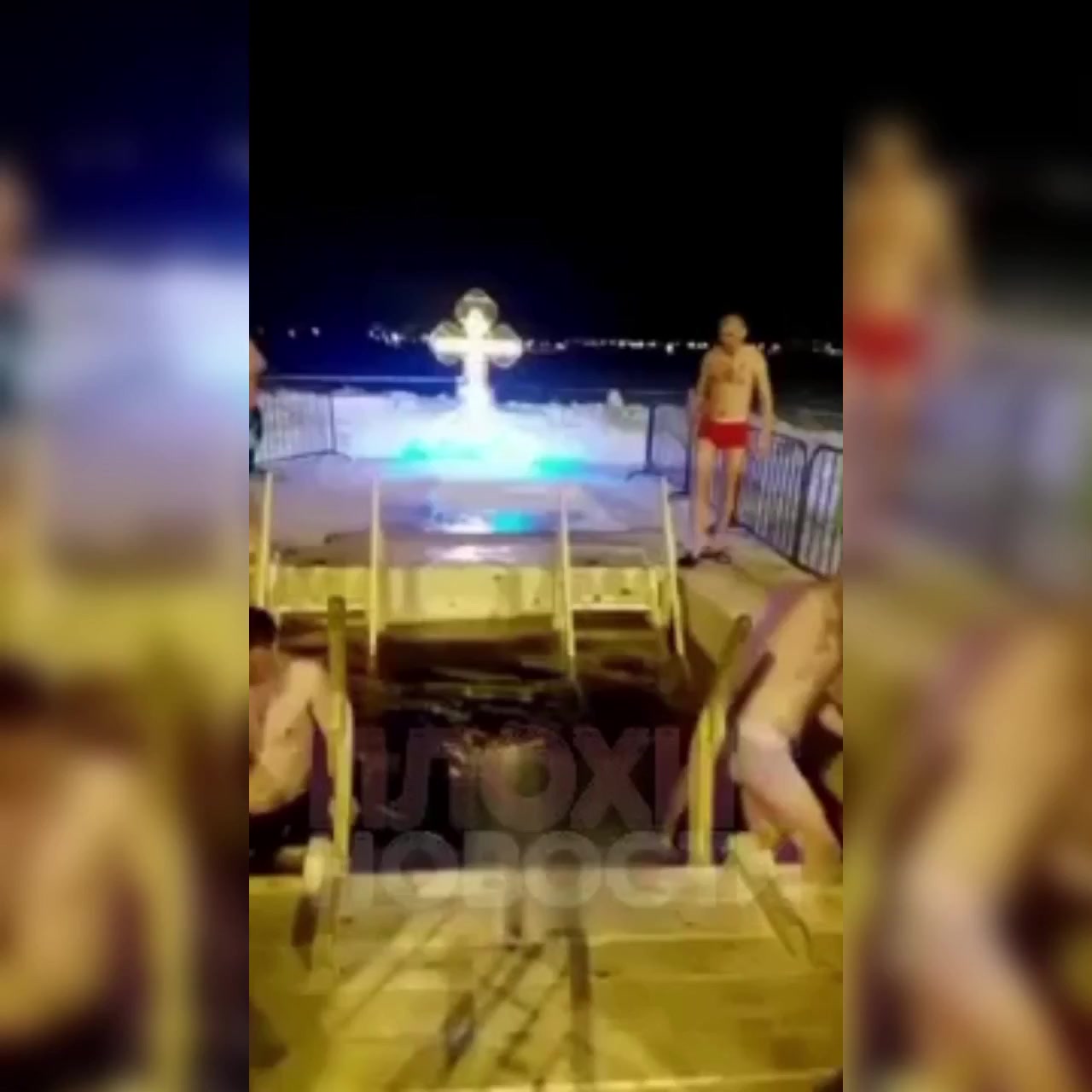 Женщина на крещение утонула в проруби видео
